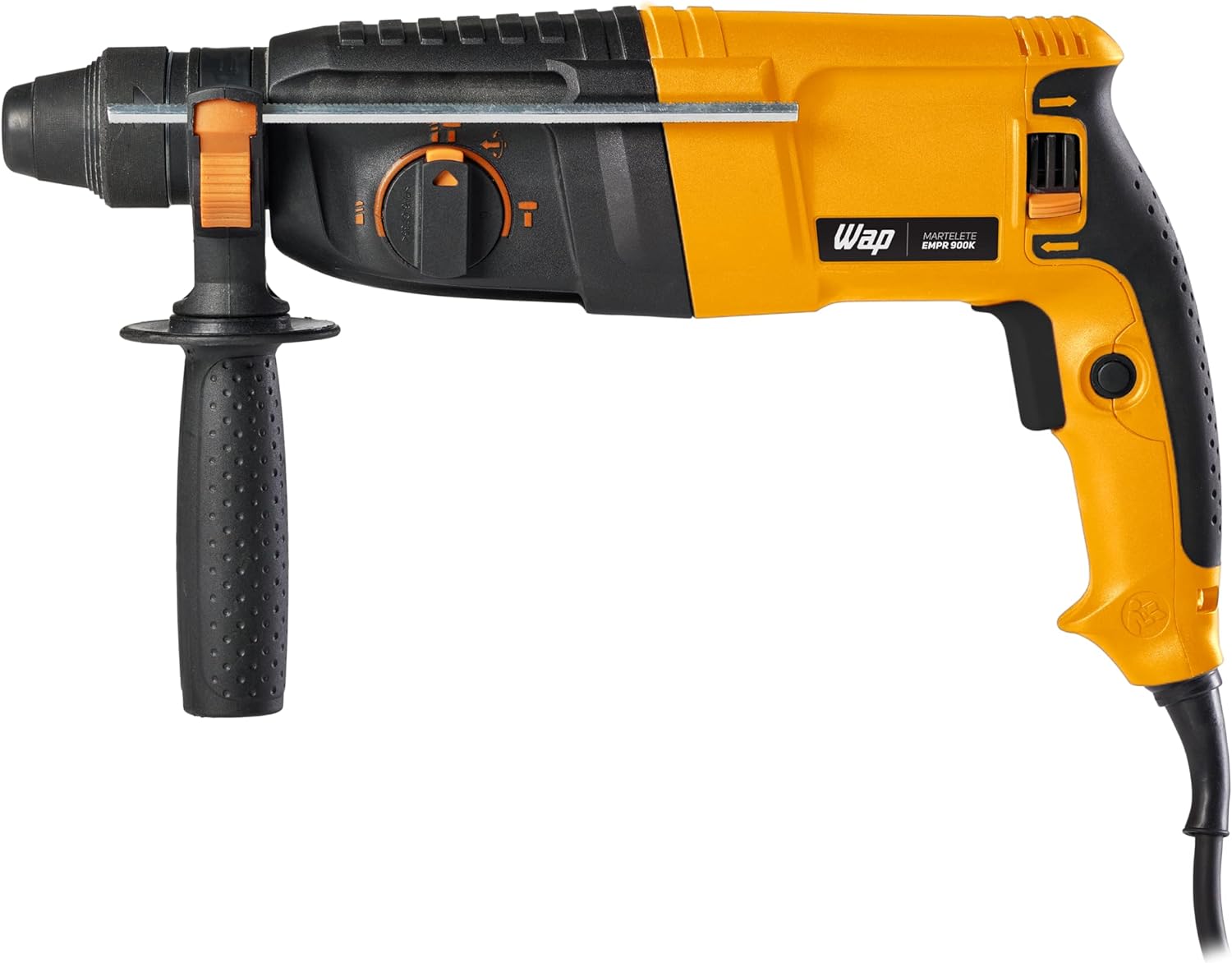 WAP Martelete Rompedor Perfurador 1/2" EMPR 900K SDS PLUS com Engate Rápido e Punho Auxiliar Multidirecional, 900W 220V - Imagem 7