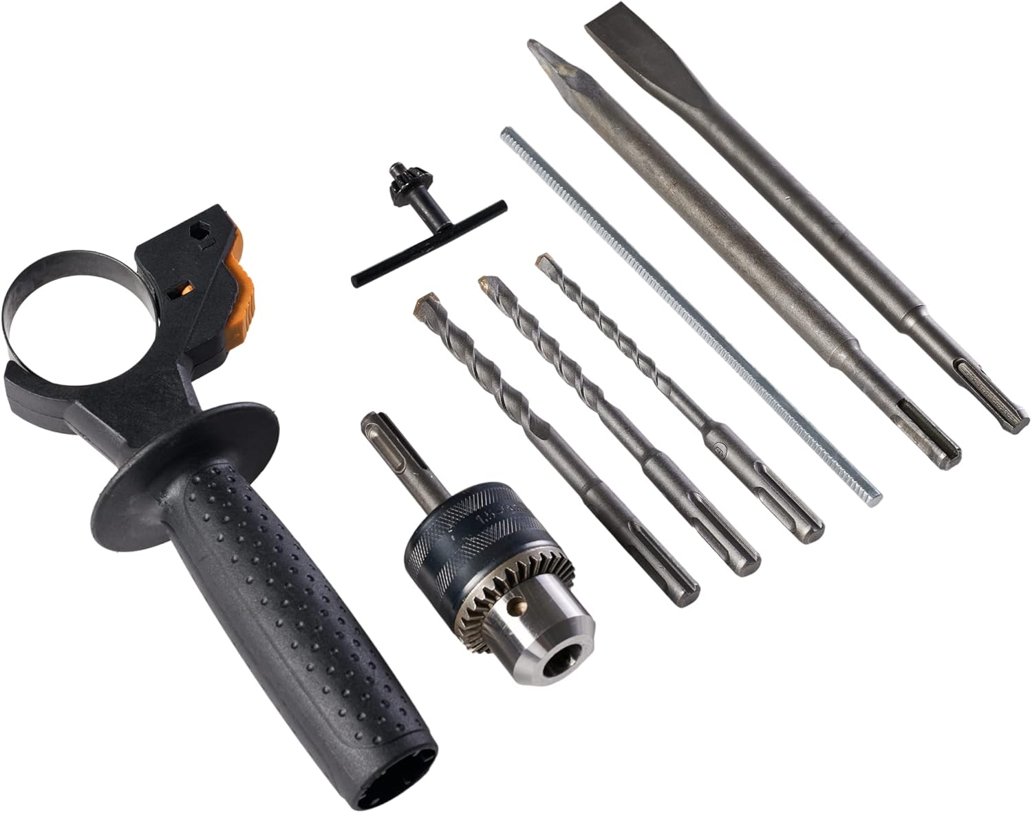 WAP Martelete Rompedor Perfurador 1/2" EMPR 900K SDS PLUS com Engate Rápido e Punho Auxiliar Multidirecional, 900W 220V - Imagem 8