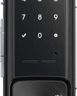 Fechadura Inteligente de Sobrepor Para Portas de Vidro MFR 4000 Preto Intelbras