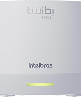 Conjunto de Roteador Sem Fio WI-FI 6 Twibi Force AX Branco Intelbras