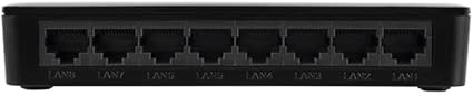 Switch 8 Portas Fast Ethernet SF 800 Q+ Preto Intelbras - Imagem 3