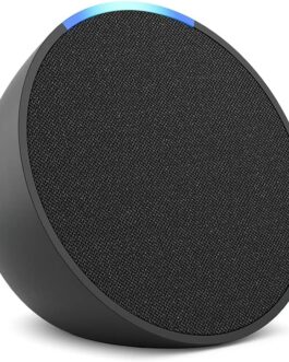 Echo Pop | Smart speaker compacto com som envolvente e Alexa | Cor Preta